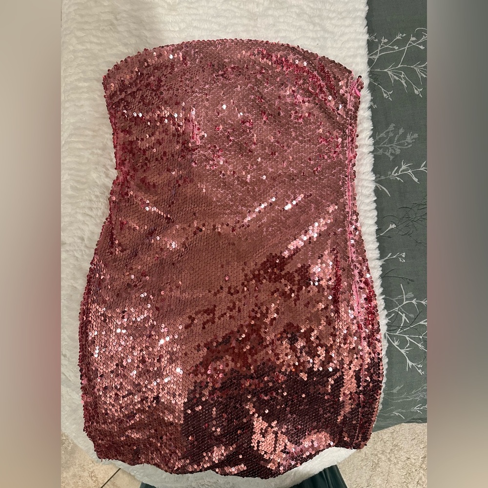 Beginning Boutique Sequin Mini Dress